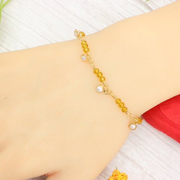 "Trendy Handmade Bracelet – A Thoughtful Gift for Girls & Women | UNVRC1467 - Picture 6 of 10